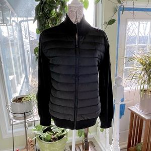 Canada Goose down front w/knit jacket